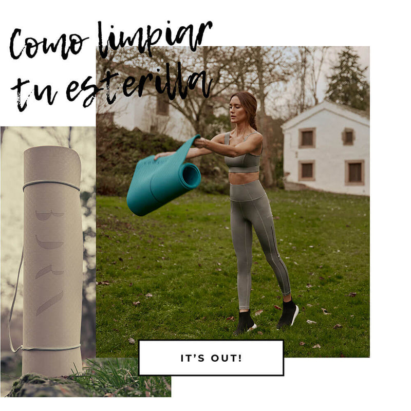 Consejos para limpiar la esterilla de Yoga