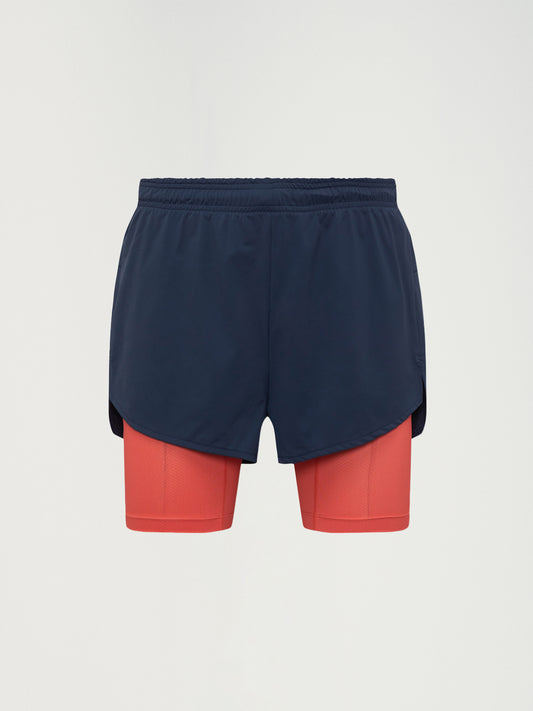Short Ontario Sea Blue/Coral Bright