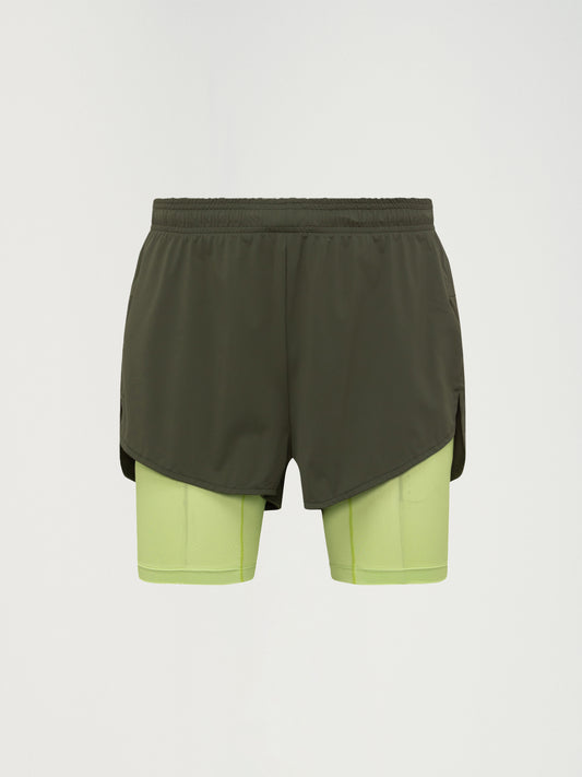 Short Ontario Swamp Green/Lime Bright