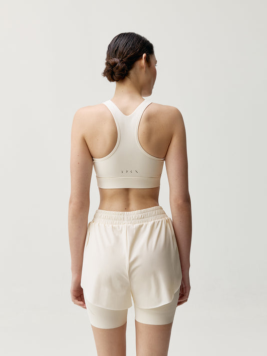 Short Bikila White Chalk