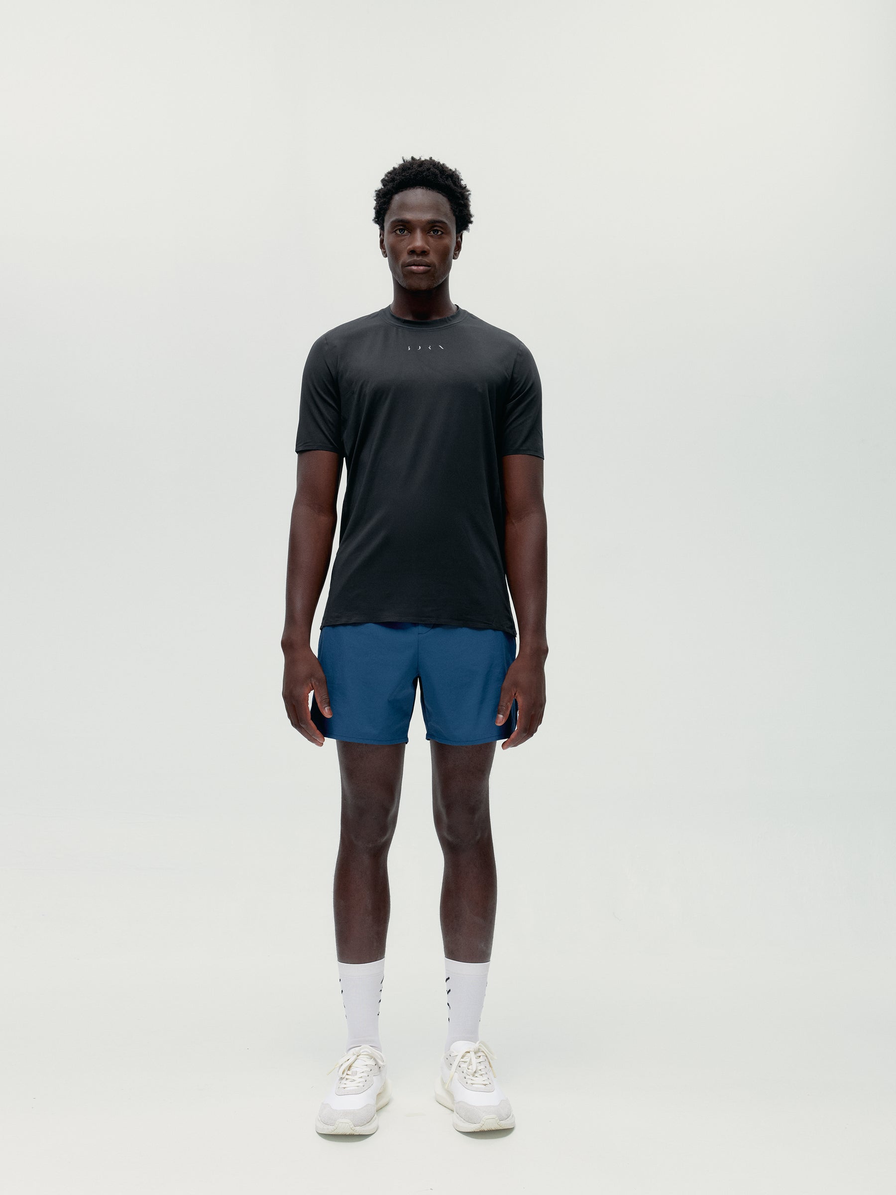 Conjunto deportivo Black + Sea Blue