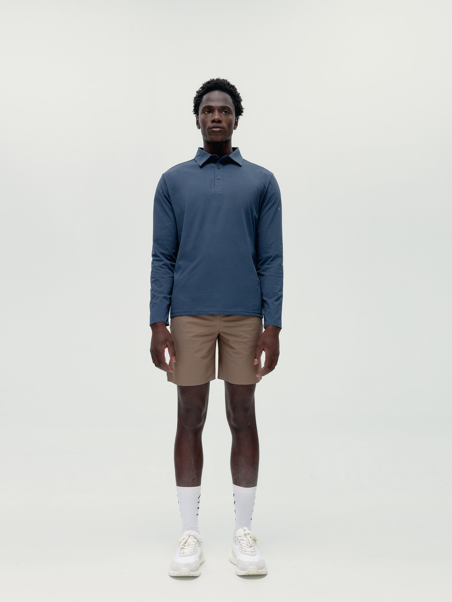 Sport-Set aus Denim und Taupe