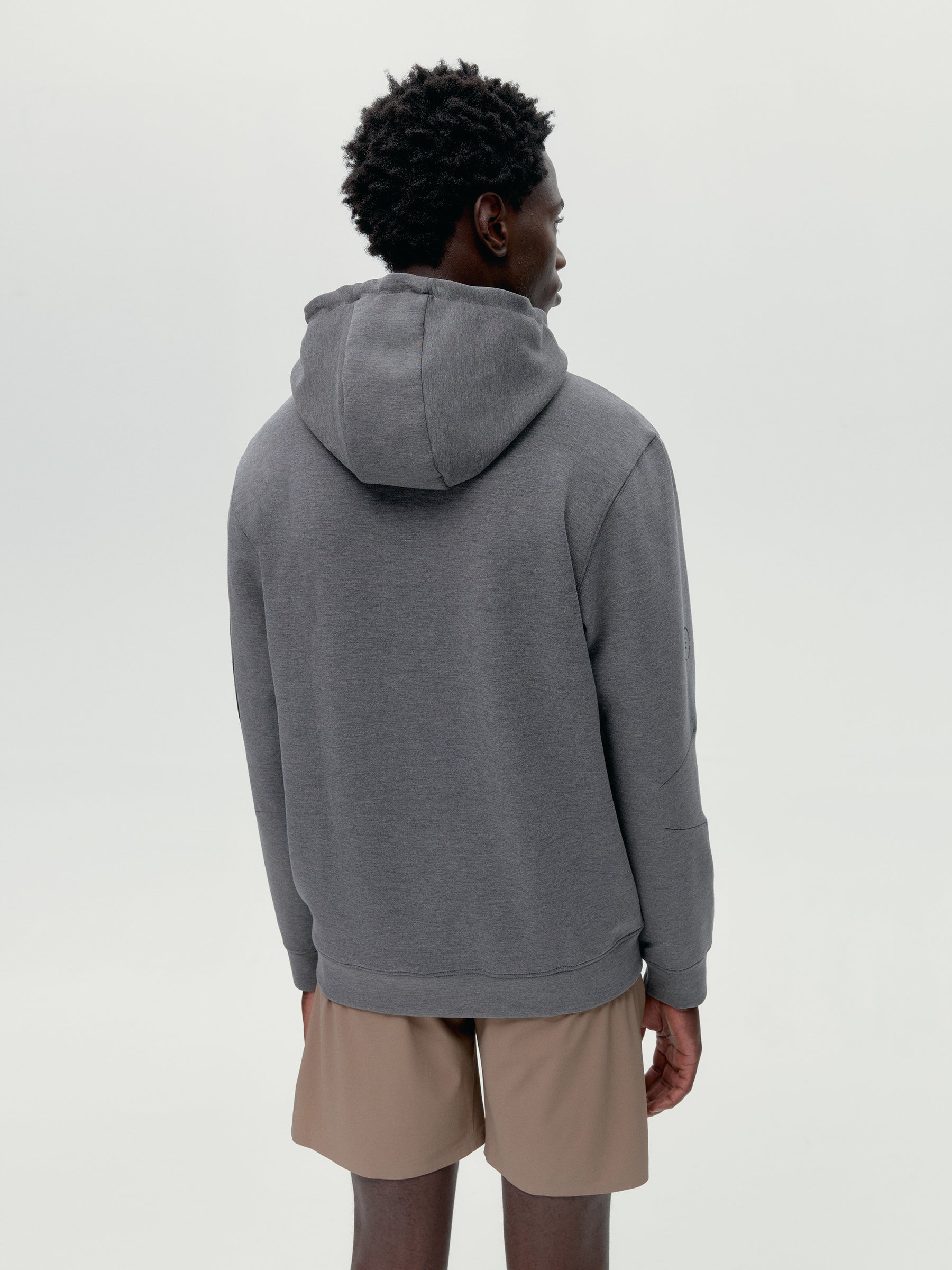 Ensemble de survêtement gris chiné et taupe