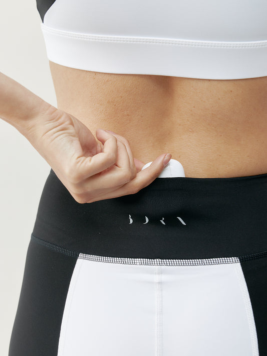 Short Darana Black/White/Beige