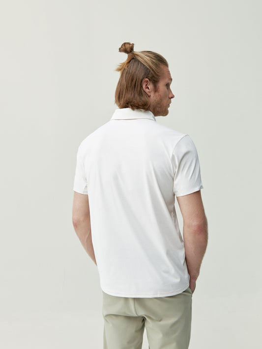 T-shirt Polo Kariba White Chalk
