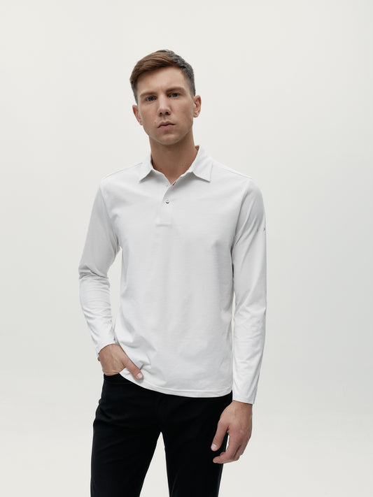 T-shirt Polo Maroni White Chalk