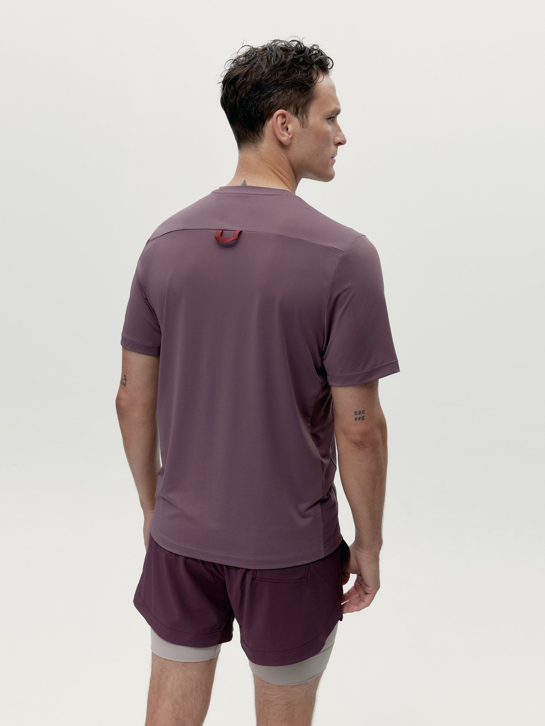 Conjunto deportivo Dark Cherry/Grain