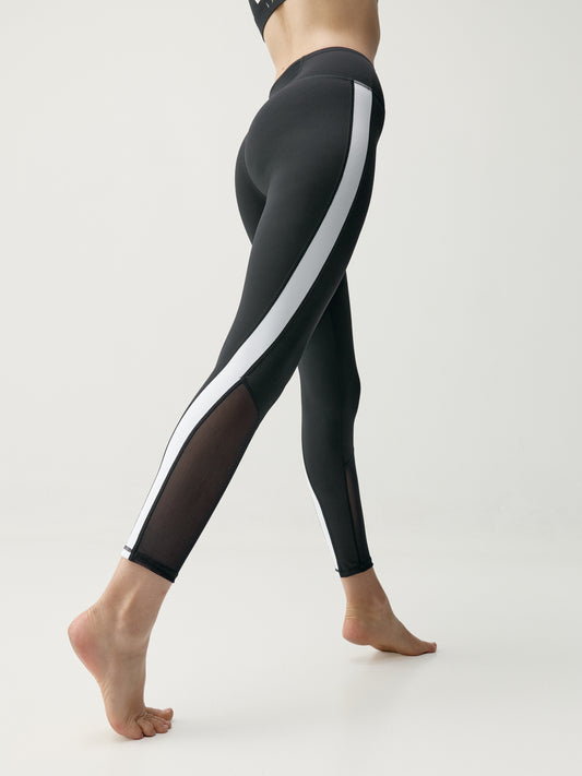 Legging Matsya Black/ Off White