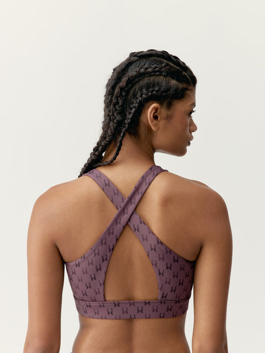 Top Monogram Dark Cherry