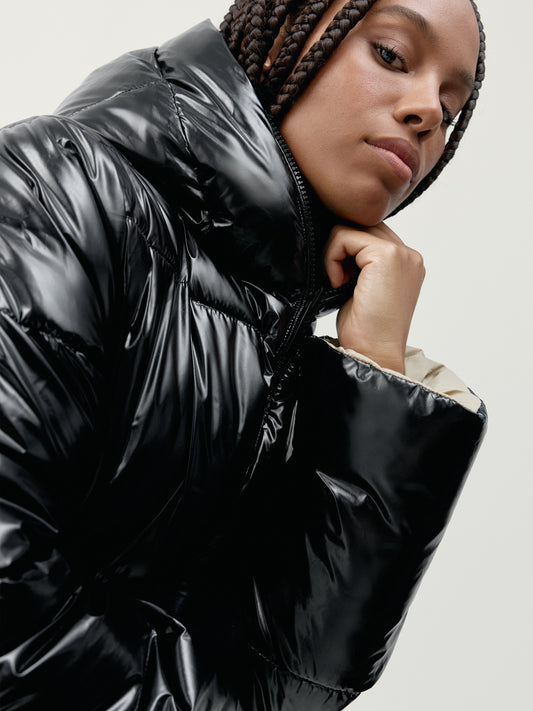 Coat Naidine Black/Stick