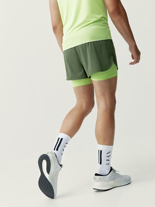 Short Ontario Swamp Green/Lime Bright