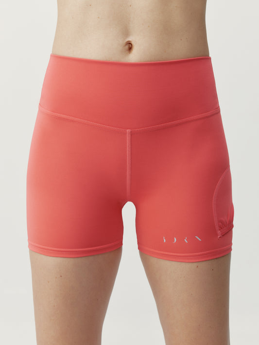 Short Retro Sunset Coral