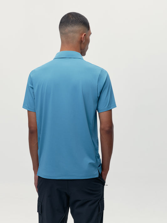 T-shirt Polo Sidney Celadon Blue