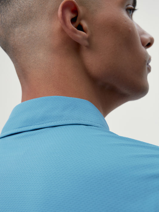 T-shirt Polo Sidney Celadon Blue