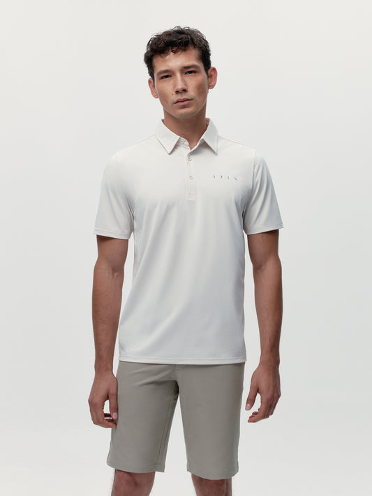 T-shirt Polo Sidney White Chalk