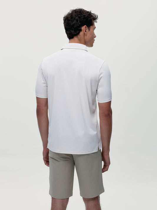 T-shirt Polo Sidney White Chalk