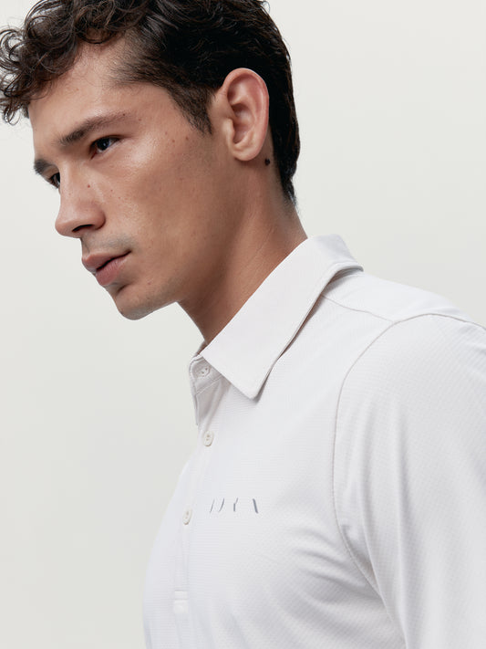 T-shirt Polo Sidney White Chalk