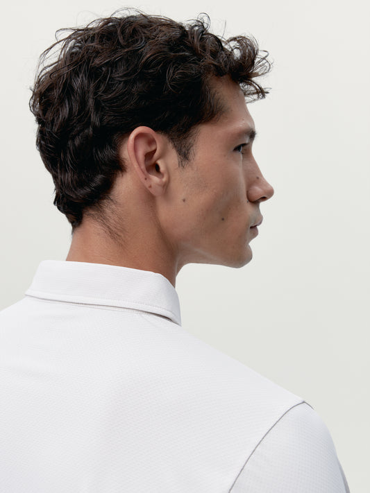 T-shirt Polo Sidney White Chalk