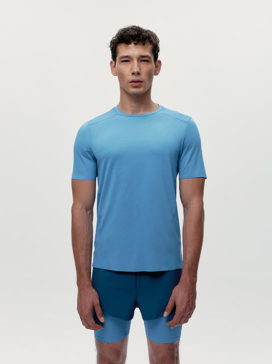 T-Shirt Tadjura Celadon Blue