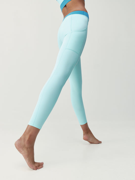 Legging Xenia Wave/Celadon Blue