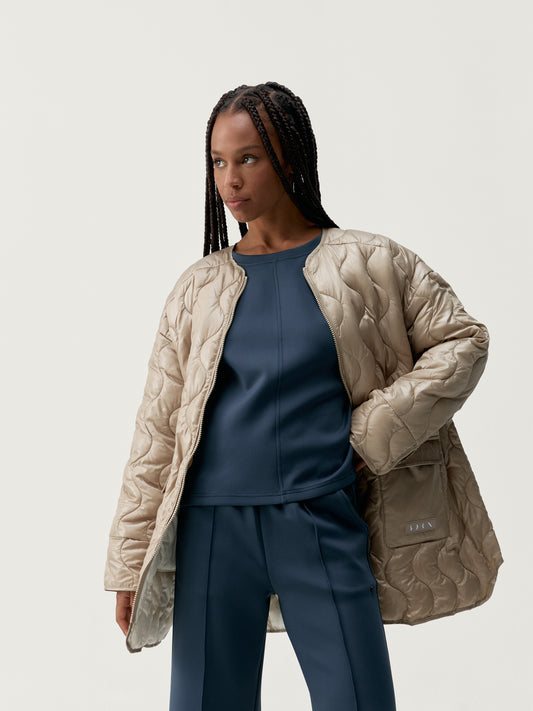 Jacket Yasu Stick/Winter Ecru