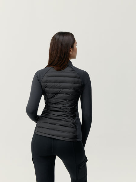 Zuri – Twill Jacket with Puffed Shoulders