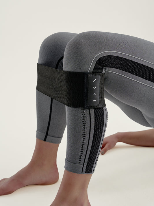 Resistance Bands Set Black & Medium Grey