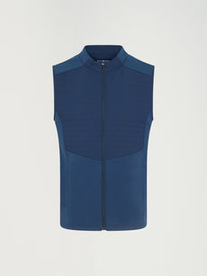 Collins Vest in Sea Blue