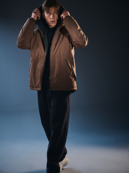 Volga Jacket, Coffee/Black