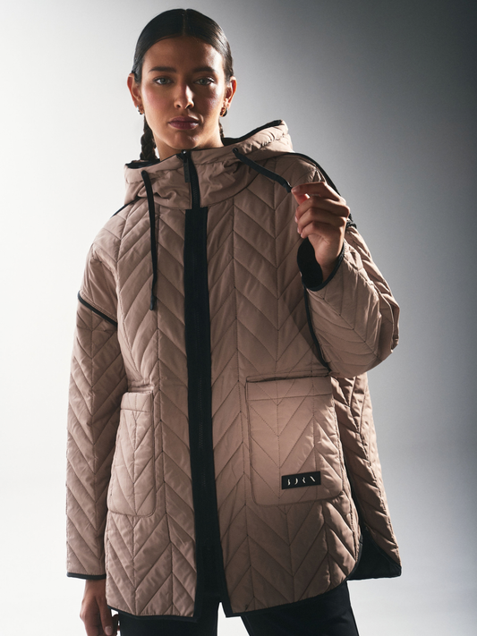 Tenzo Jacket Black/Biscuit