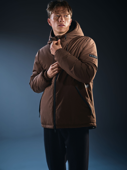 Volga Jacket, Coffee/Black