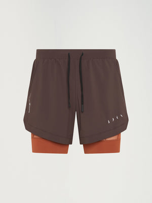 Mashu Short in Chocolat/Gingerbread