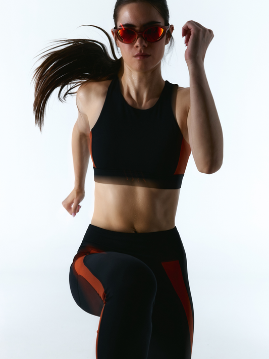 Tao Black/Bombay Leggings