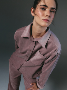 Zinnia Woodrose Shirt