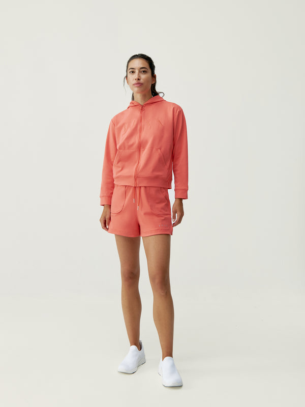 Abbie Jacket in Coral Bright