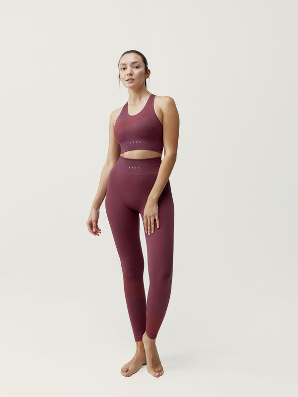 Aila Legging in Beet Plant