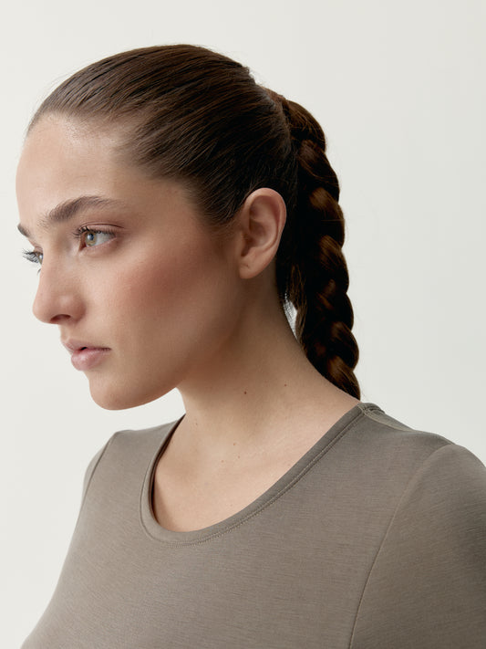 Shirt Aldina Dark Taupe