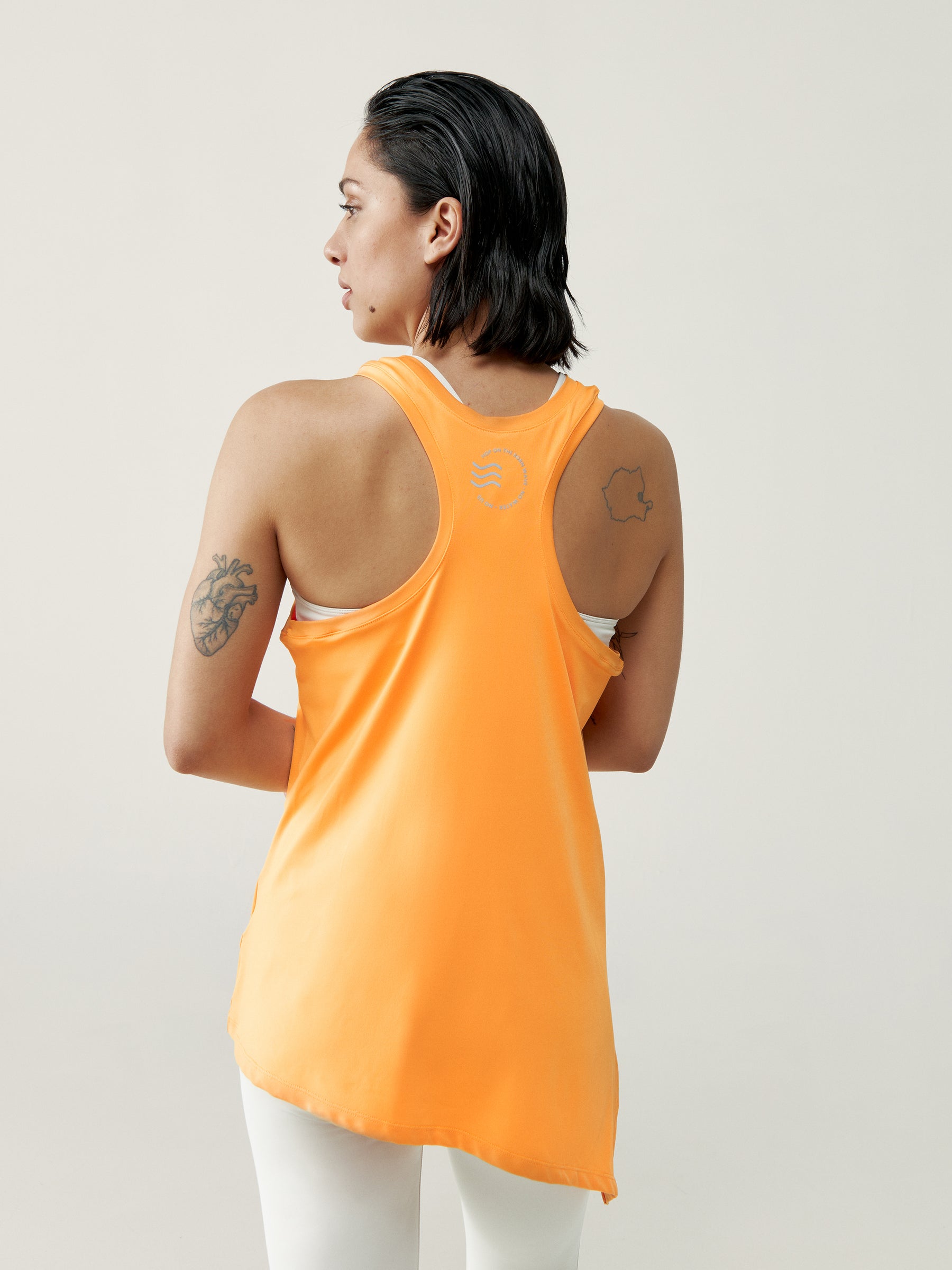 Asya T-Shirt in Papaya