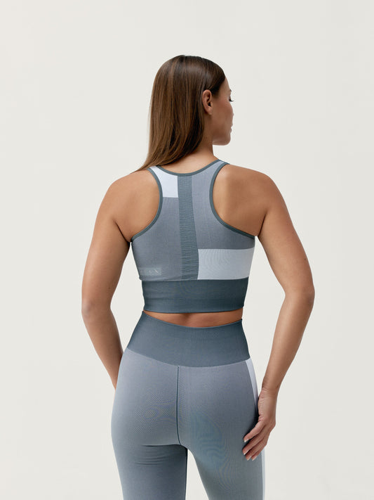 Top Athena Stormy Grey/White