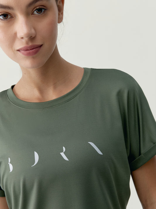 Azami Khaki Leaf Shirt