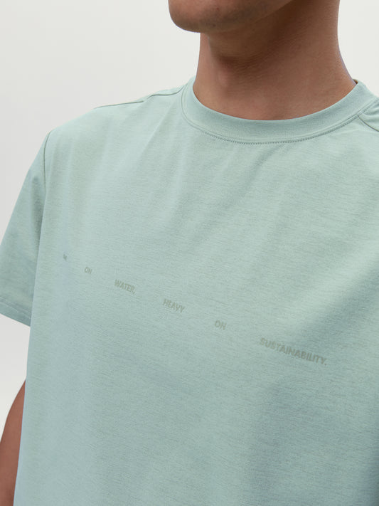 T-shirt Venetta Green Hay