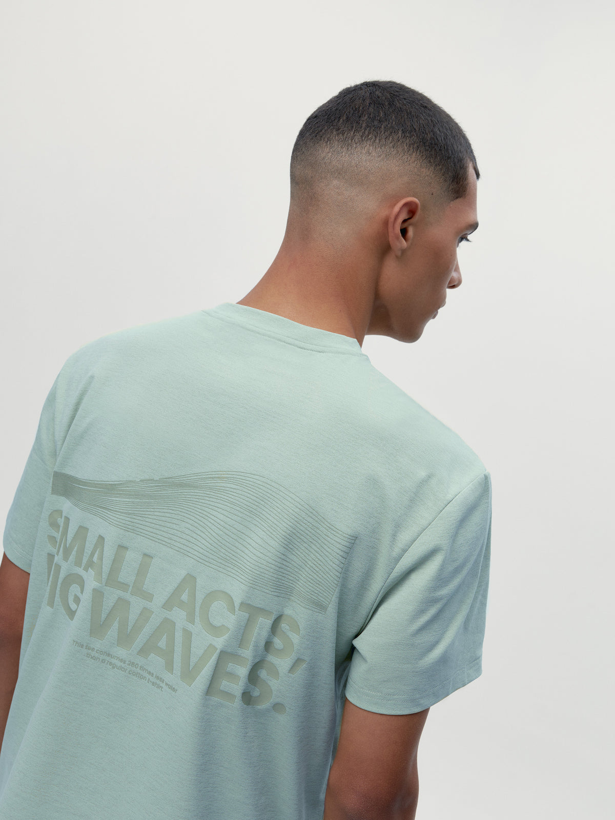 T-shirt Venetta Green Hay