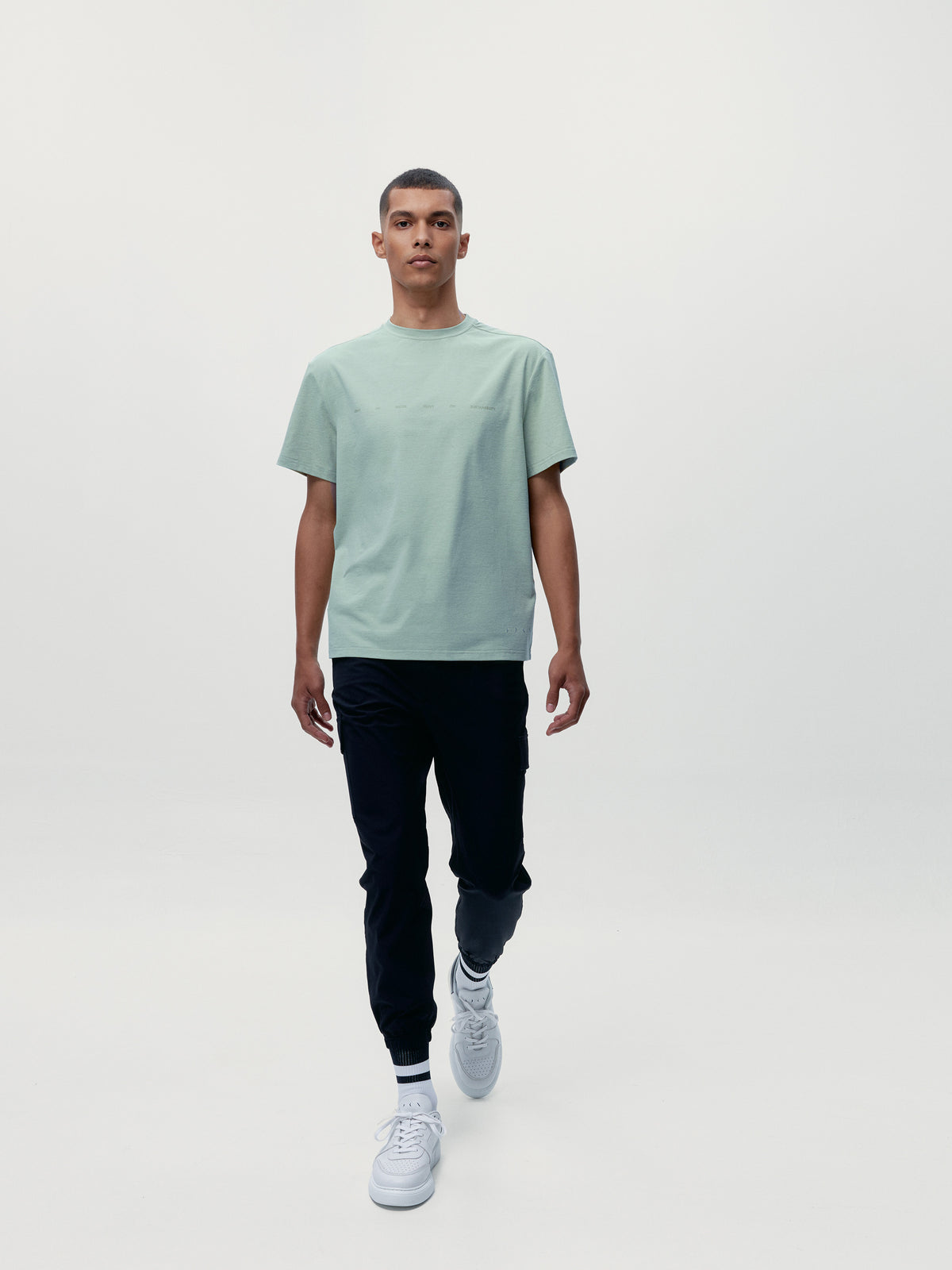T-shirt Venetta Green Hay