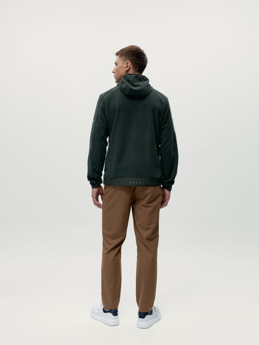 Conjunto deportivo Deep Kaki + Chestnut