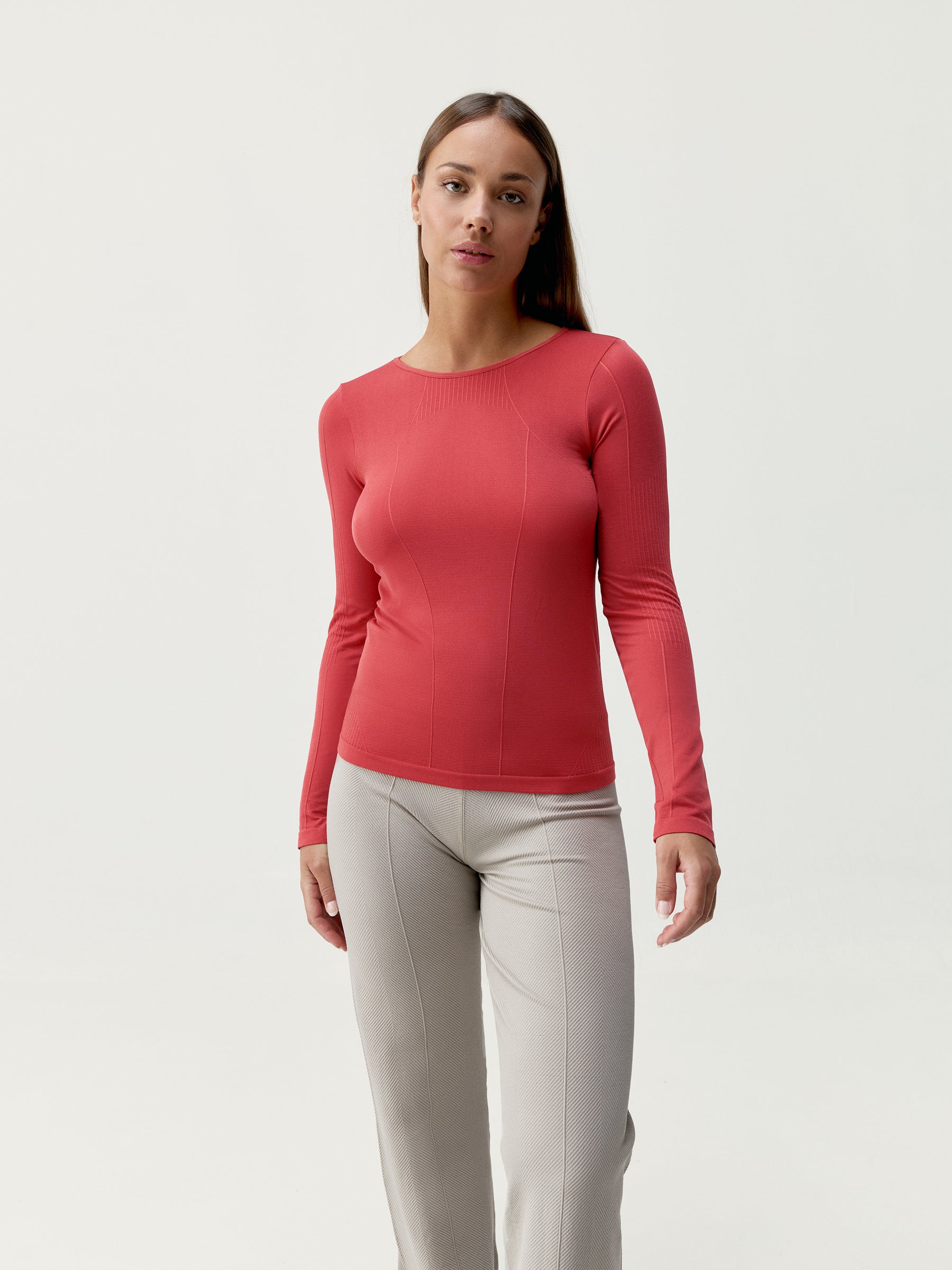 Balasana Shirt in Goji