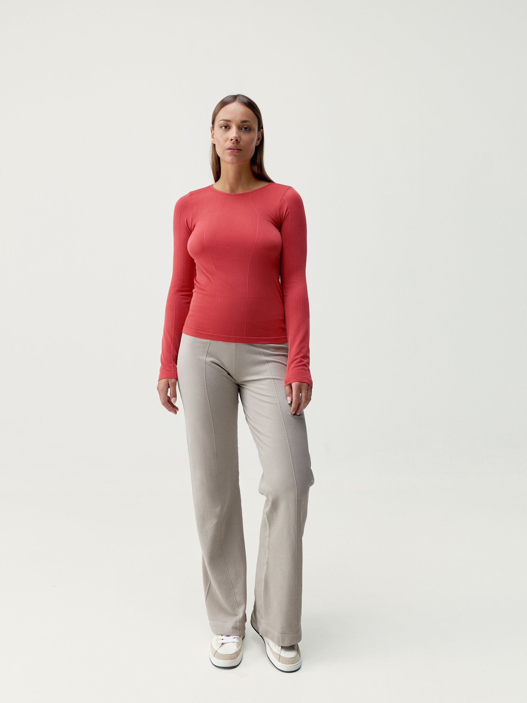 Balasana Shirt in Goji