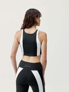 Bindi Top in Black/white