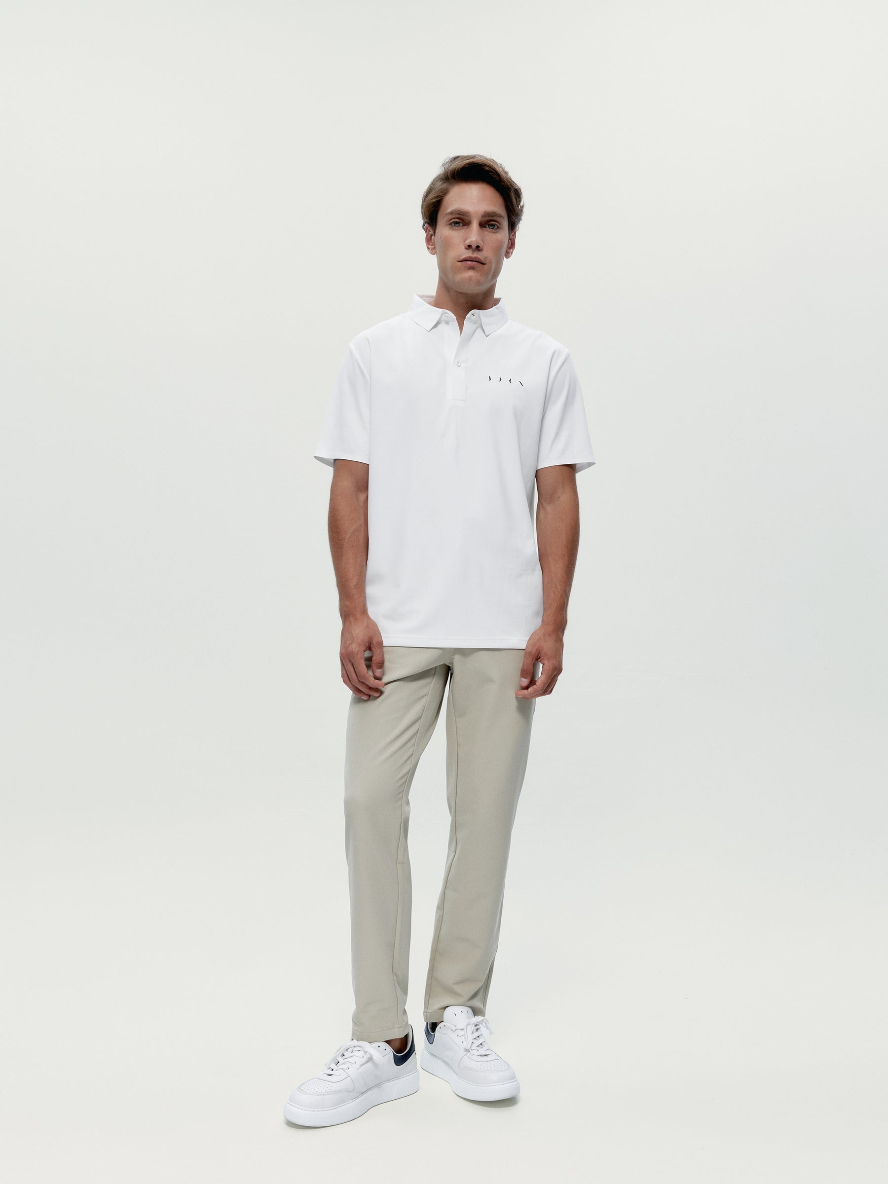 T-shirt Polo Burma White