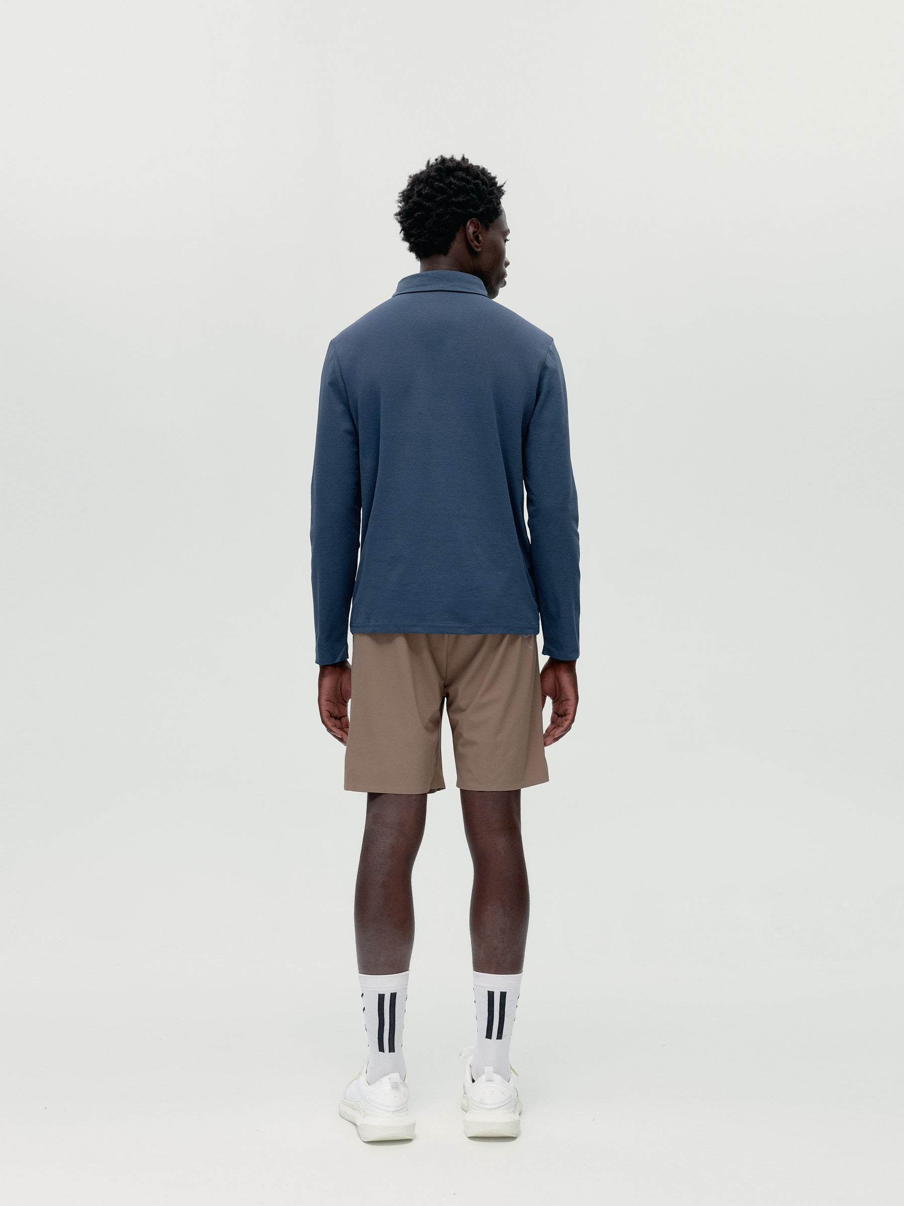 Sport-Set aus Denim und Taupe