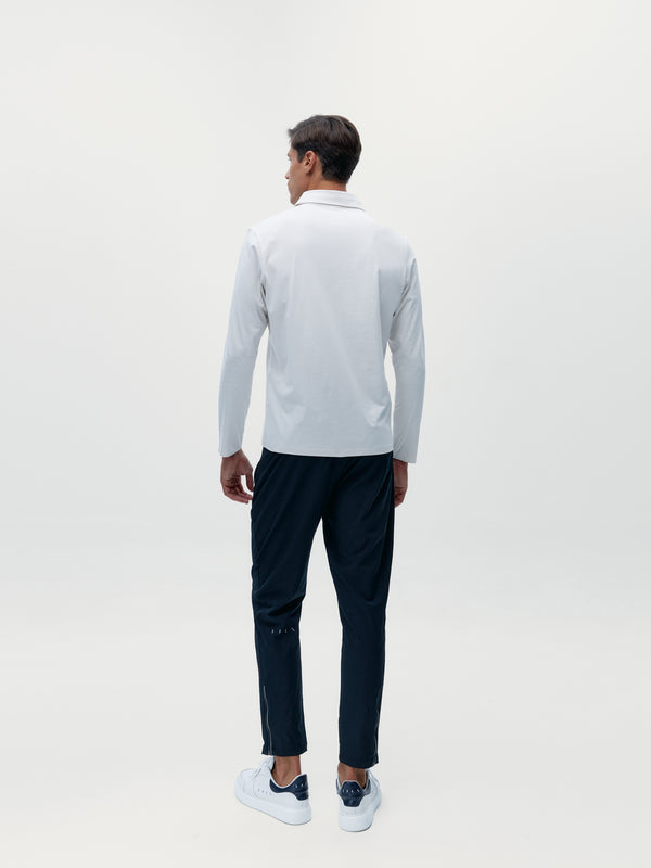 Maroni Polo T-Shirt in White Chalk